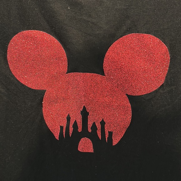 Disney tank top xxl black red design Bella canvas - Picture 3 of 4